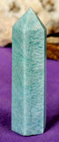 Flashy Amazonite Crystal Tower ✨💎🩵🤍