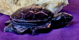 ✨RARE✨ MD. Grade A++ Purple Mica Crystal Turtle Carving 🐢✨ 🤩 🤯 💜🐢