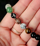 Handmade 'Aries' Zodiac Themed Crystal Intention Bracelet ♈🐏📿