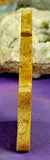 Yellow Jasper Crystal Cat w/Butterfly Stone Carving