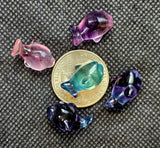 Rainbow Fluorite Crystal Mini Fish