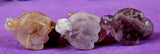 Alicorn Unicorn Pegasus Banded Rainbow Fluorite Crystal Figurine ✨🤩💎🦄🪽💜🌈