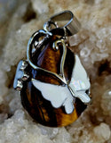 Assorted Crystal Teardrop Silver Butterfly Necklace 🤩📿✨🦋