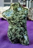 LG. African Jade Crystal Male Torso Carving ✨🍏🍃💚♂️🏋️‍♂️💪