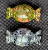 Unakite & Larvikite Crystal Candy Carvings 🍭🍬🍫