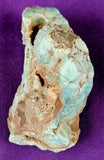 LG. Blue Aragonite Crystal Specimen 🌊🐚🪸🤍💙🔵