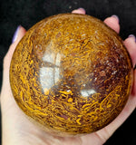 LG. Calligraphy Jasper Crystal Sphere ✨🔮💎✒️🍂