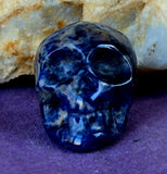 Sodalite Crystal Mini Skull 🌀🌊💀💎✨🤍