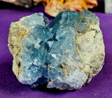 Raw Celestite Crystal Geode Specimen ✨🩵💎✨💙