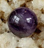 Mini Chevron Amethyst Crystal Spheres ✨🔮💜☪️