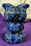 Cartoon Character Sodalite Crystal Figurine ✨🥹🤍💙💎🖤