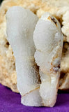 ✨RARE✨ Raw Stalactite Quartz Crystal Druzy Specimen ✨🤩💎🤯🤍🐻‍❄️