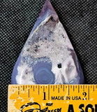Dyed Purple Agate Crystal Tear Shaped Freeform w/Druzy 🤯✨💜💧💎😍
