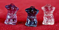 Rainbow Fluorite Crystal Mini Male Torso