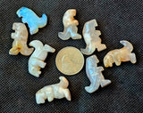 Assorted Mini Crystal T-Rex Figurines 🦖🦕✨