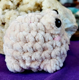 Handmade Cream Crocheted Frog Plushie 🥹🐸💚