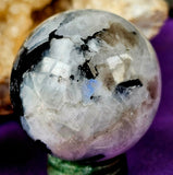Rainbow Moonstone Crystal Sphere ✨🌛🌘🔮🌈💙
