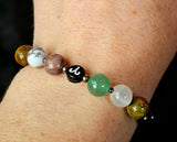 Handmade 'Aries' Zodiac Themed Crystal Intention Bracelet ♈🐏📿