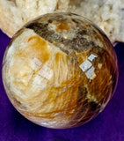 ✨EPIC✨ LG. Sunstone & Moonstone Mixed Crystal Sphere ✨🤯🤩🌞🌅🌙☪️