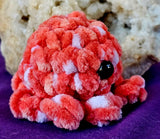 Handmade Crocheted Strawberries and Cream Octobaby Plushie 🦑🥹🐙