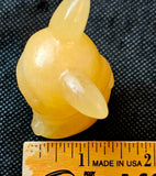 MD. Creamsicle Calcite Crystal Pokemon Pikachu Figurine ✨🍊🧡🐭🐁⚡⛈️💛