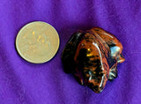 Mahogany Obsidian Crystal Frog Carving 🐸✨🥹💎