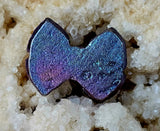 Rainbow Titanium Bismuth Crystal Bow Tie ✨🌈🩷💜🎀