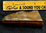 Lapidary Grade Crystal Tigers Eye Slab