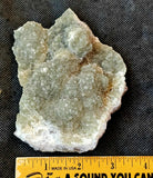 Raw Zeolite Crystal Cluster Specimen w/Display Stand ✨🌘🩶💎😍