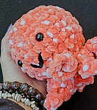 Handmade XL Crocheted Strawberries and Cream Octobaby Plushie 🦑🥹🐙