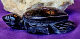 ✨RARE✨ MD. Grade A++ Purple Mica Crystal Turtle Carving 🐢✨ 🤩 🤯 💜🐢