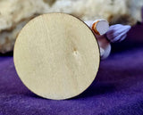 Lilac Hair Pony Figurine w/Wire Wrapped Amethyst Crystal Tree 🐎💜🌳