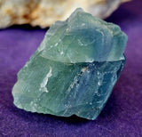 Raw Rainbow Fluorite Crystal Specimen 💚🌈💜💙