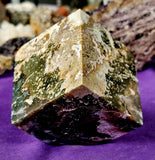 LG. Ocean Jasper Crystal Floating Cube  🪸🟩🌿🐚🌊