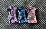 Rainbow Fluorite Crystal Mini Male Torso