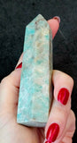 Amazonite Crystal Tower🌀🌊💠💙