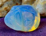 Opalite Crystal Mini Skull 💀🤍🌊🌀💎