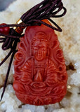 High Quality Carnelian Crystal Buddha Charm Necklace ✨📿♥️