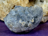 Raw Celestite Crystal Geode Specimen 💎🌀🌊💠