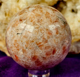 Sunstone Crystal Sphere 🌞✨🔮☀️