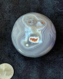 Blue Banded Agate Crystal Sphere 💠💙🔮💎✨