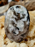 LG. Rainbow Moonstone Crystal Palmstone ✨ 🤩 💎 💙🌈