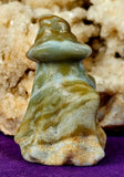 GORGEOUS Ocean Jasper Crystal Ghost w/Wizard Hat 🌊🐚👻🧙‍♀️✨🤯🤩