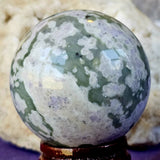 Lucky Jade Crystal Sphere 💚🌸🔮✨💜