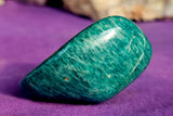 Amazonite Crystal Palmstone ✨🤩💎🌊💠