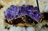 Raw Amethyst Crystal Necklace 💜✨📿