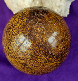 LG. Calligraphy Jasper Crystal Sphere ✨🔮💎✒️🍂