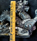 MASSIVE Picasso Jasper Crystal Eastern Asian Themed Dragon Statue ✨🤩🤯🖤🤍🩶🐲🐉