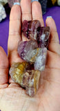 Alicorn Unicorn Pegasus Banded Rainbow Fluorite Crystal Figurine ✨🤩💎🦄🪽💜🌈