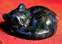 Sodalite Crystal Kitty Carving 💙🐾🐈‍⬛🔵